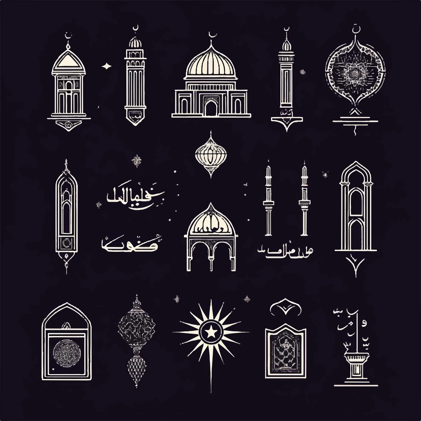 Turkish Detailed Icon Set - Flat Vector Design — free download from Dotvec