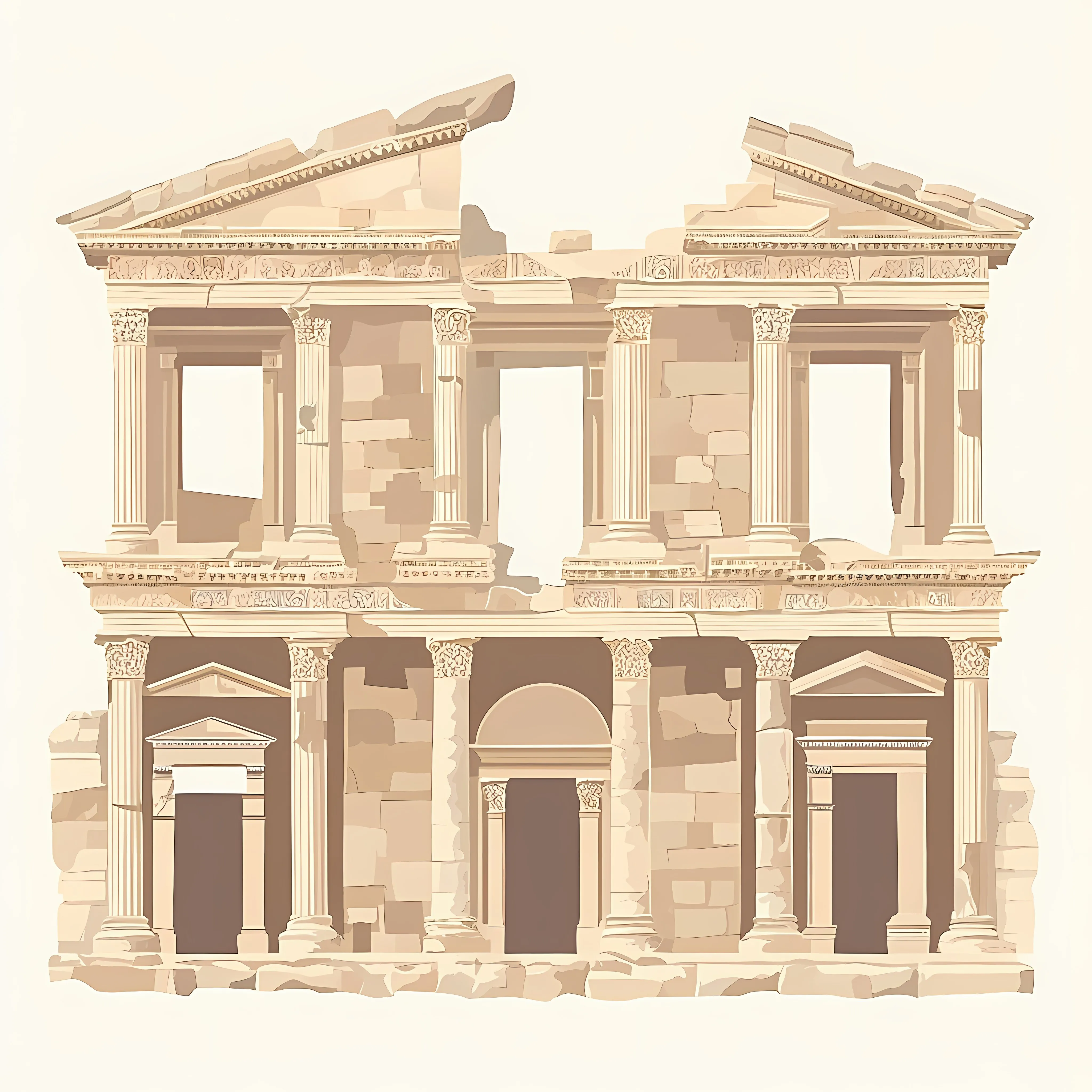 Ephesus Building Icon Vector Design – free ephesus image from Dotvec