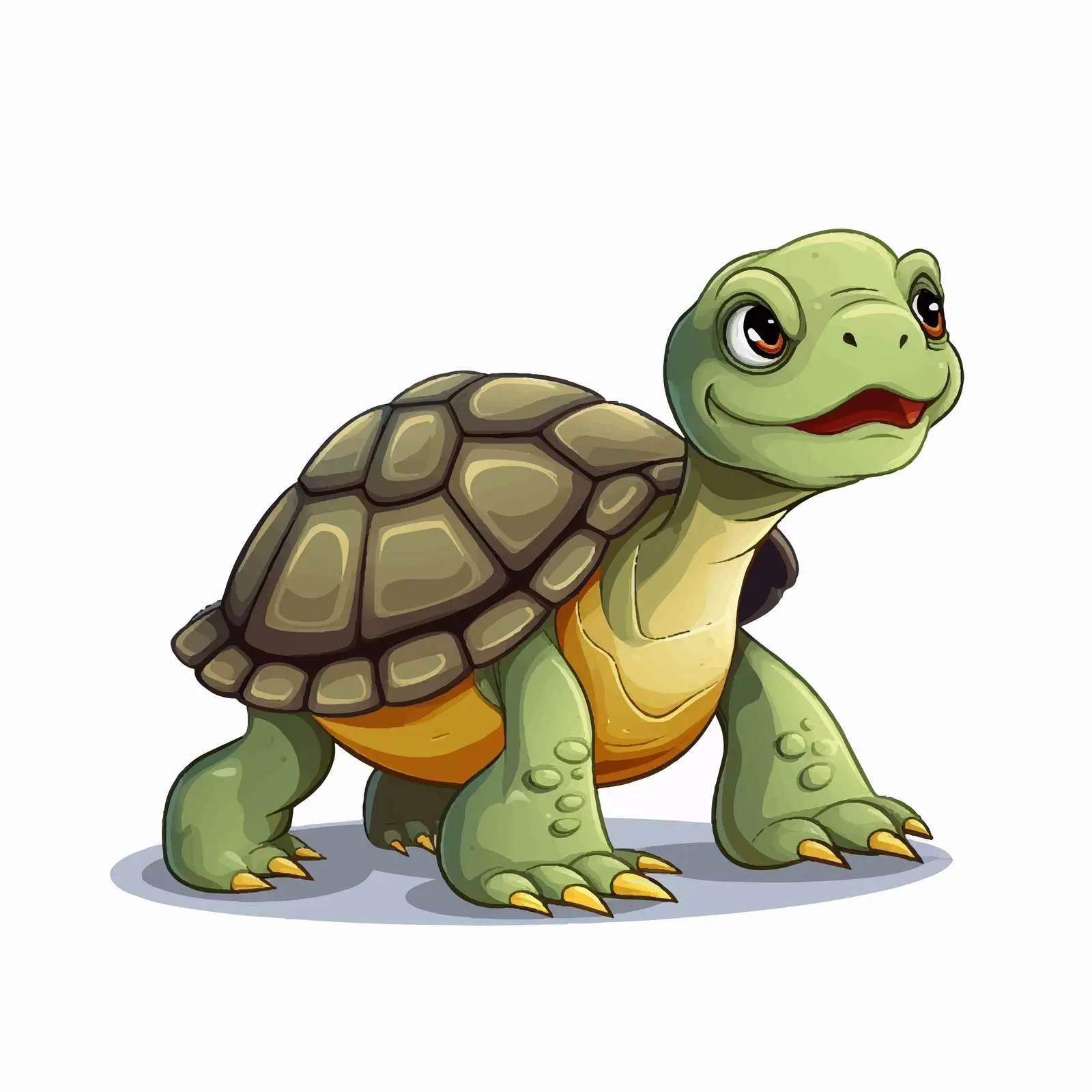 Turtle Cartoon Sketch Vector Illustration — free download from Dotvec