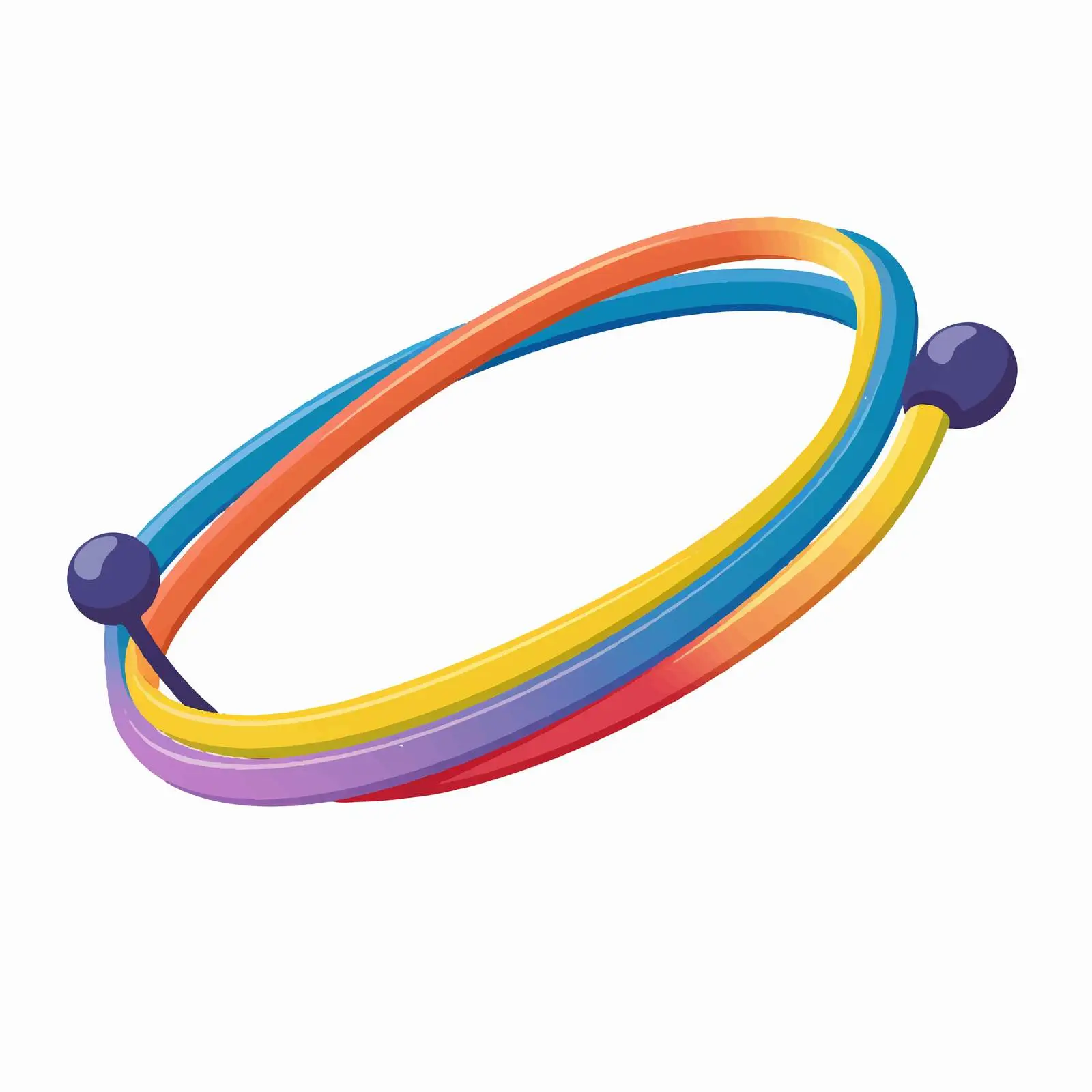 Twisted Elastic Tube Sleeve for Resistance Bands — free download from Dotvec