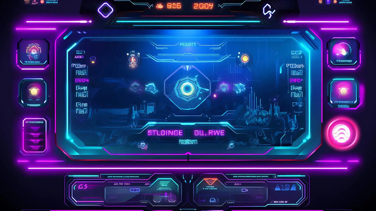 Twitch Streaming Overlay Screens Interface — free download from Dotvec