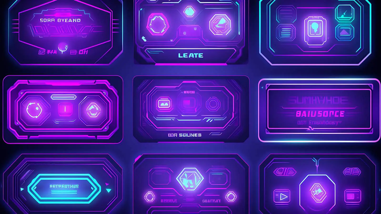 Twitch Overlay Stream Screens Interface — free download from Dotvec