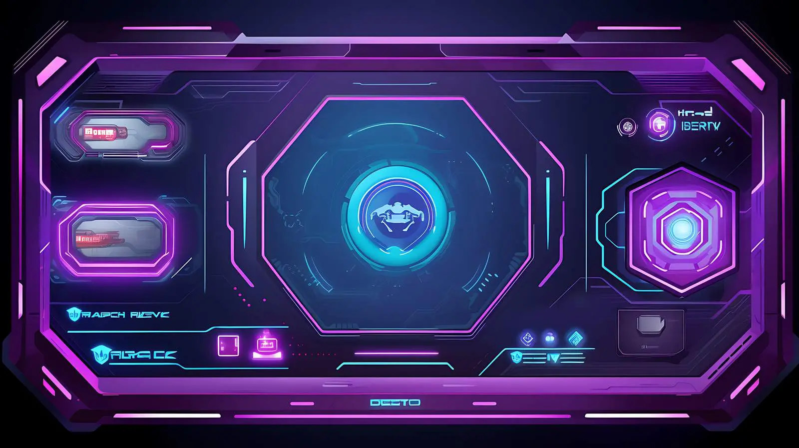 Twitch Streaming Overlay Screens Interface — free download from Dotvec