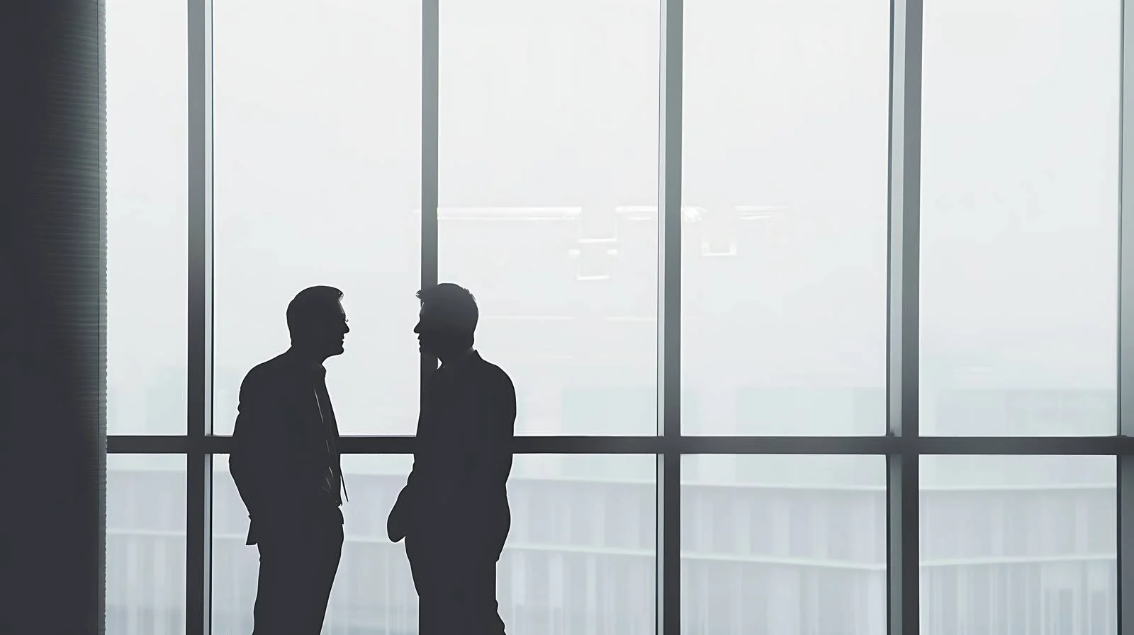 Corporate Discussion at Window — free download from Dotvec