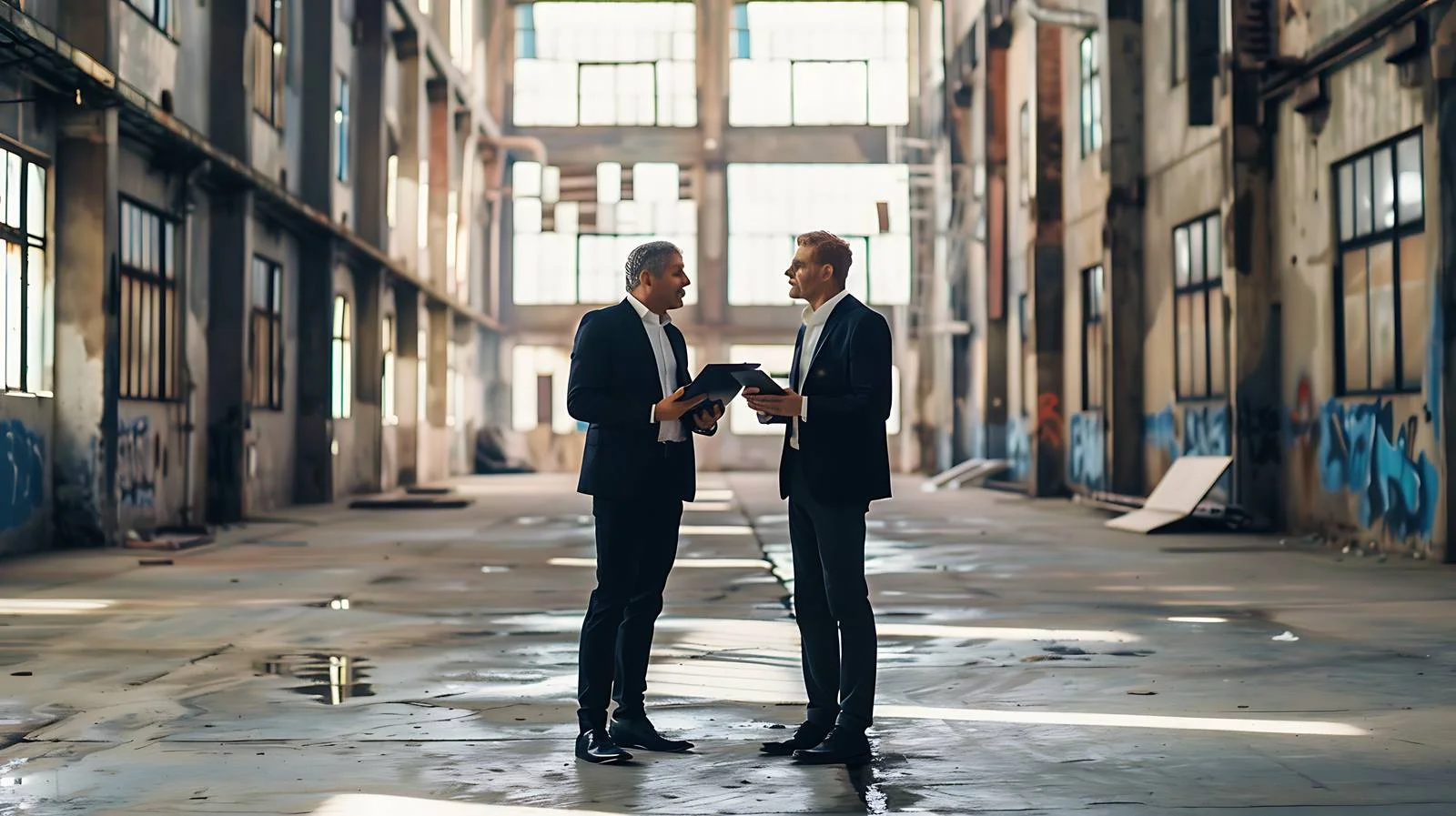 Corporate Discussion in Vintage Store Setting — free download from Dotvec