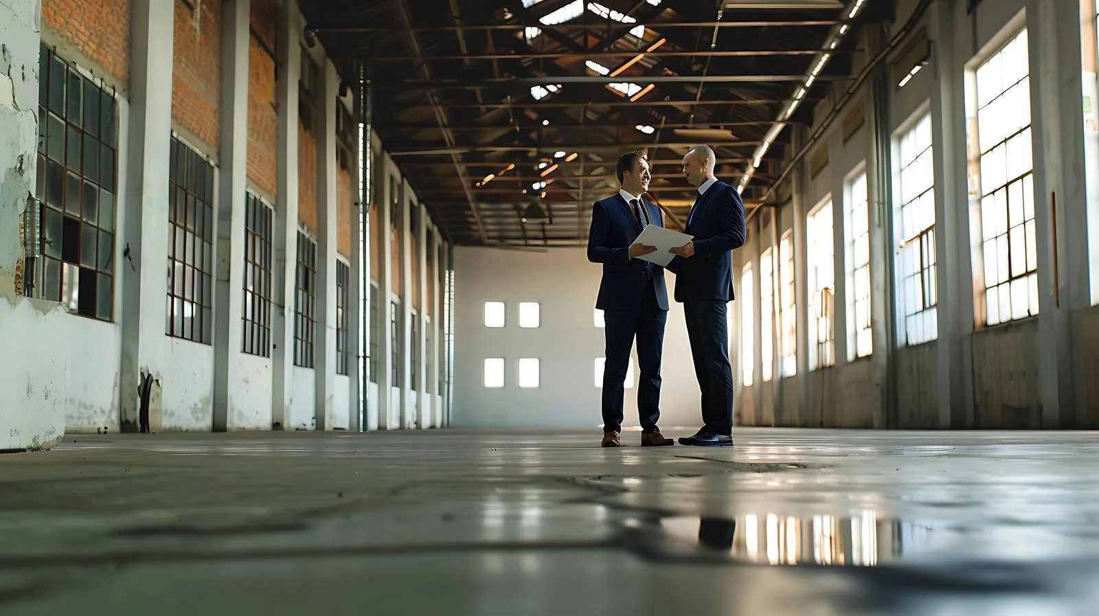 Professional Business Discussion in Vintage Store — free download from Dotvec