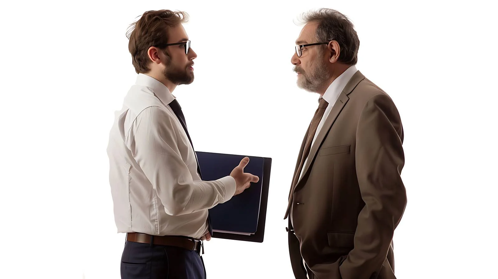 Businessmen Discussing in Vintage Store — free download from Dotvec