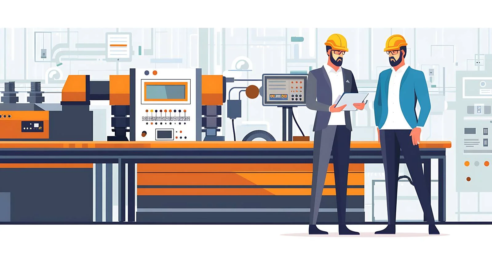 Business Meeting with Technology Discussion — free download from Dotvec