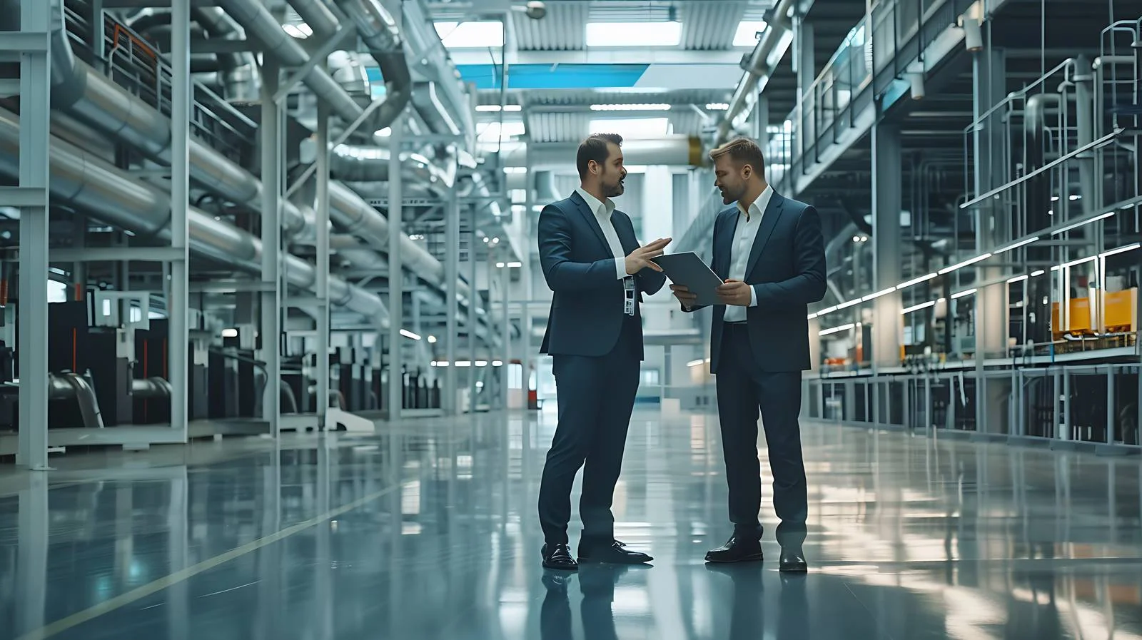 Corporate Discussion in Modern Setting — free download from Dotvec