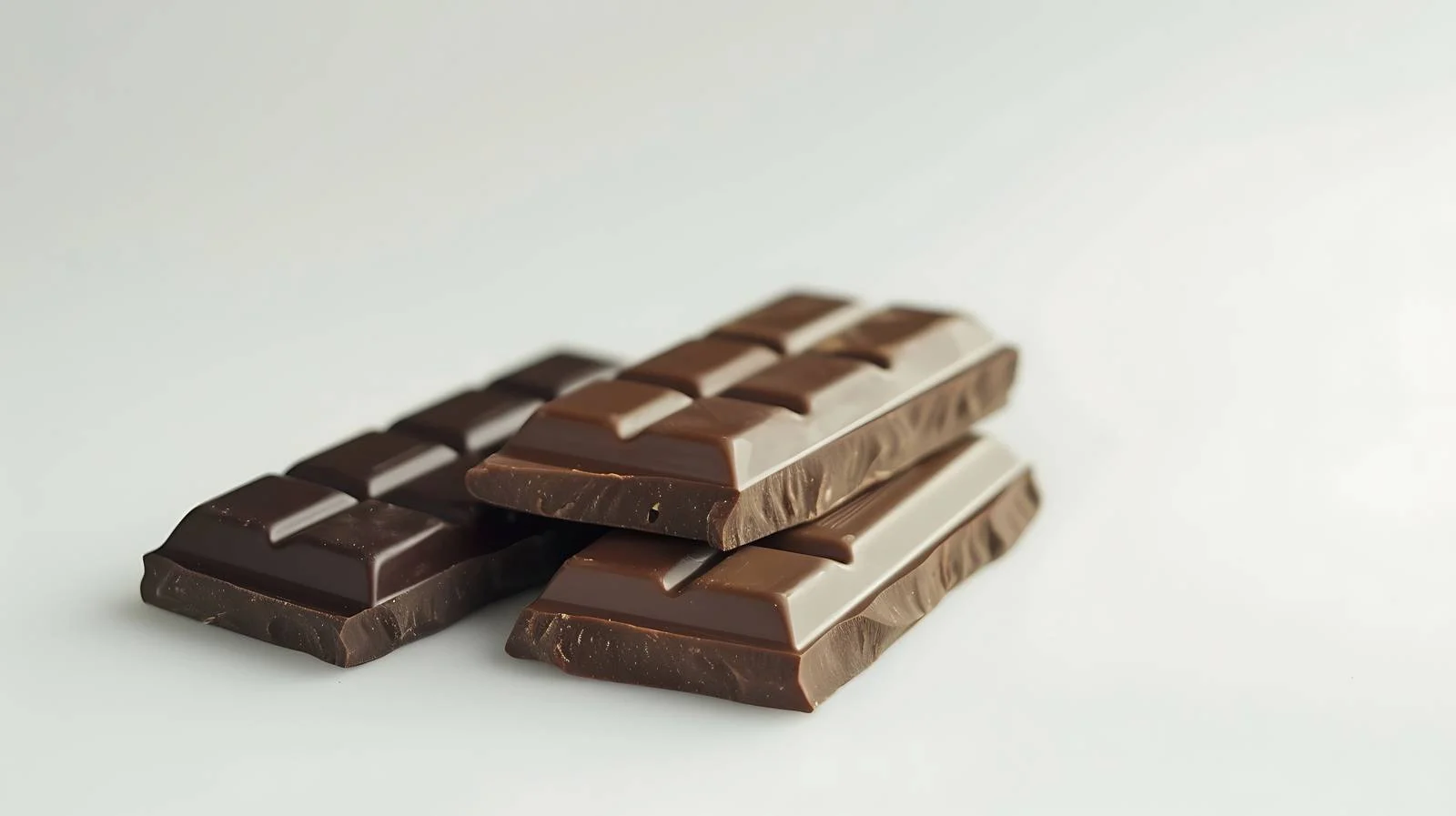 Pair of chocolate bars on white backdrop — free download from Dotvec