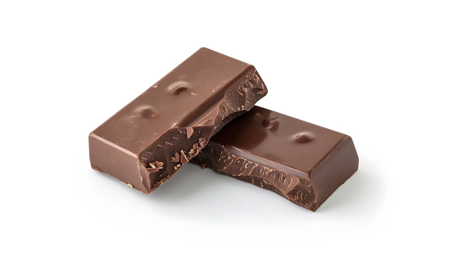 Pair of chocolate bars on white backdrop — free download from Dotvec