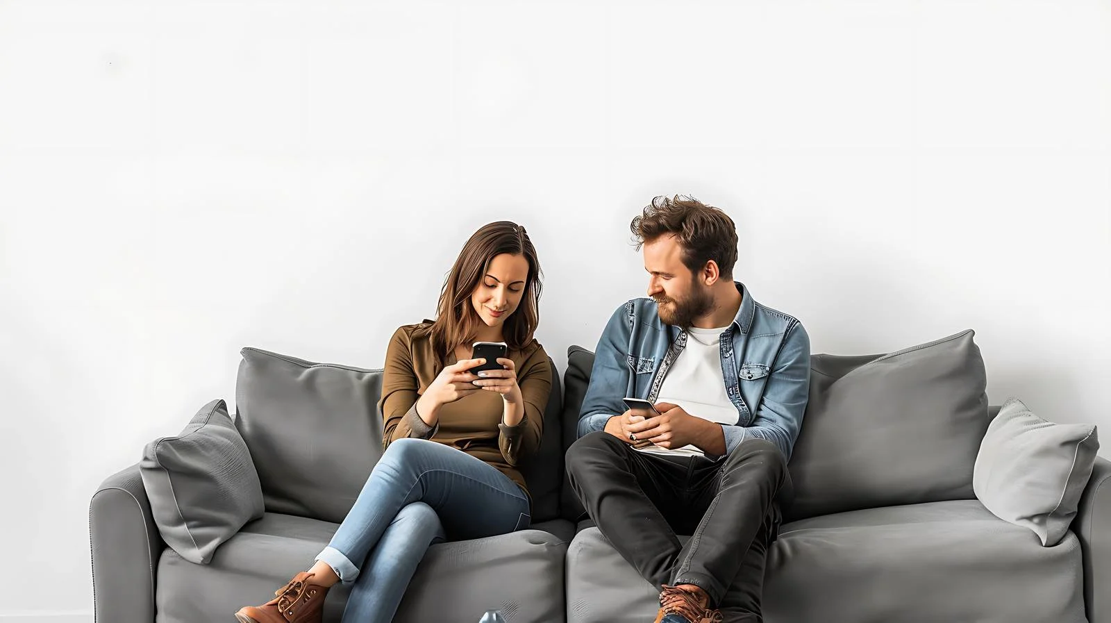 Professional Work Conversation in Office Lounge — free download from Dotvec