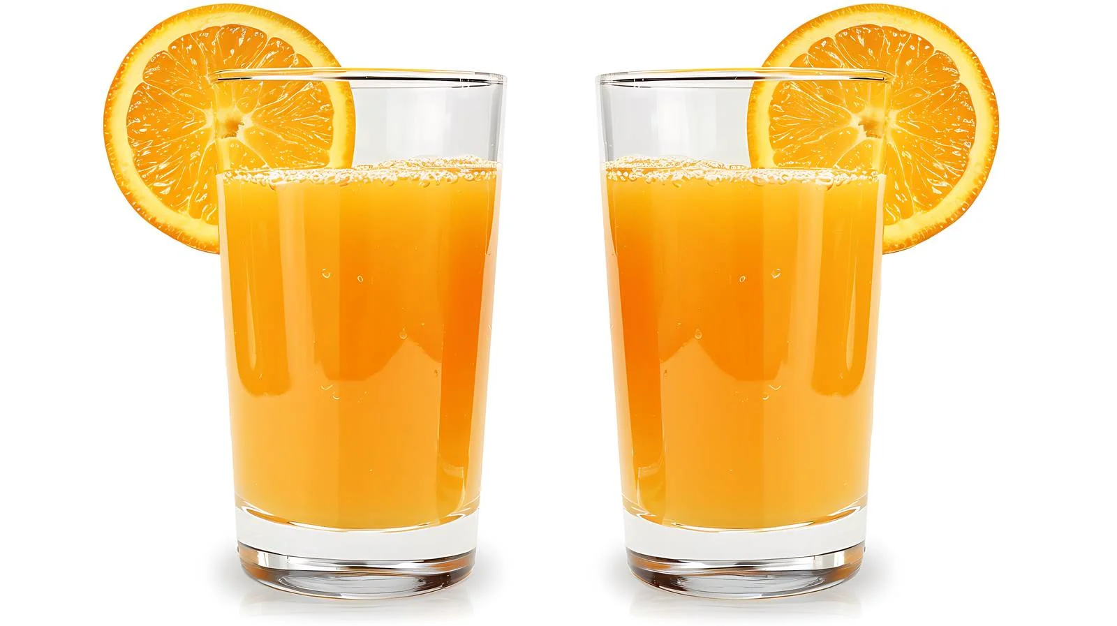 Refreshing Orange Juice on Nature Background — free download from Dotvec