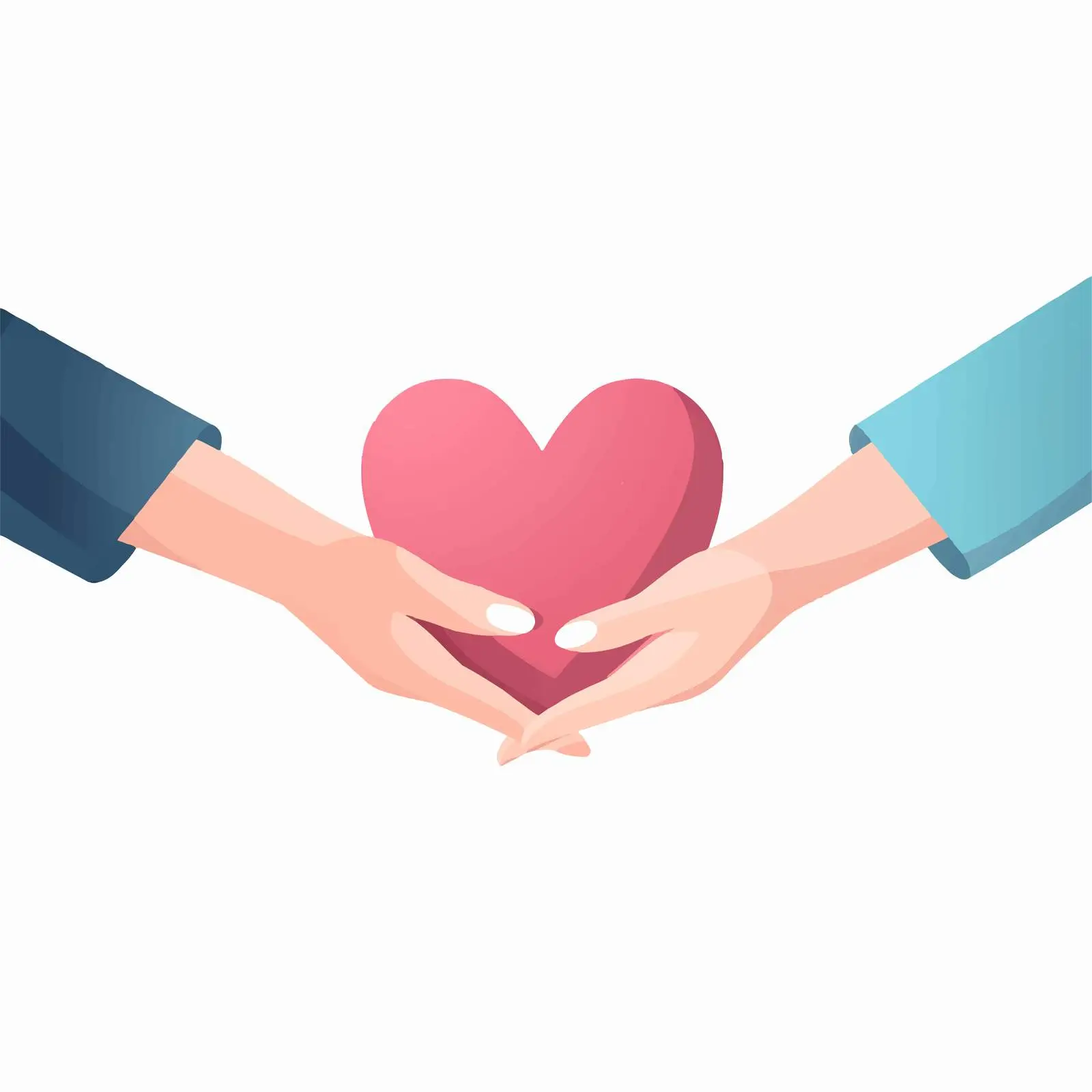 Hands Touching for Love and Support – free trusting image from Dotvec