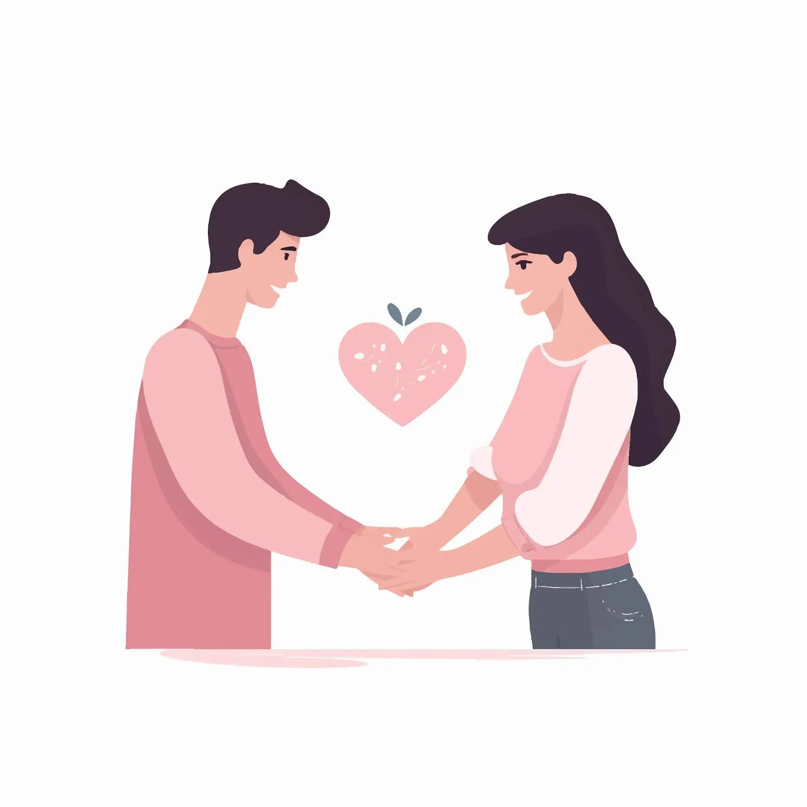 Hands Touching Symbolizing Trust and Support — free download from Dotvec