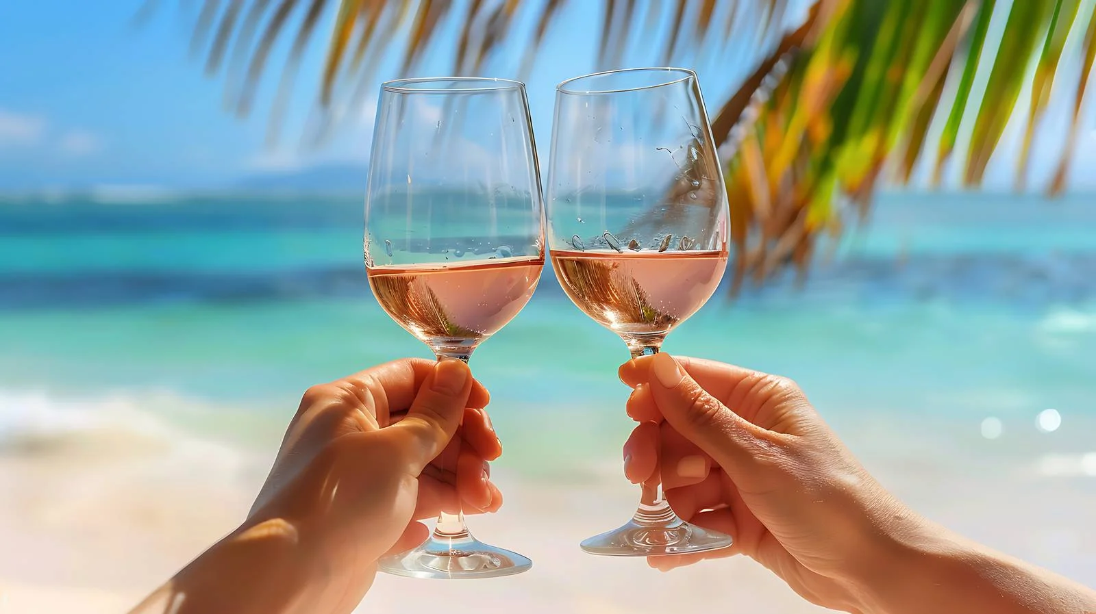 Relaxing Beach Wine Enjoyment — free download from Dotvec