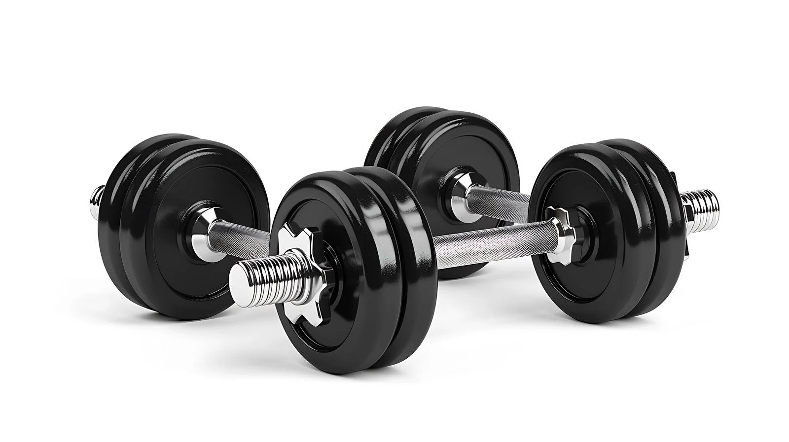 Heavy Dumbbell Barbell Isolated White Background — free download from Dotvec