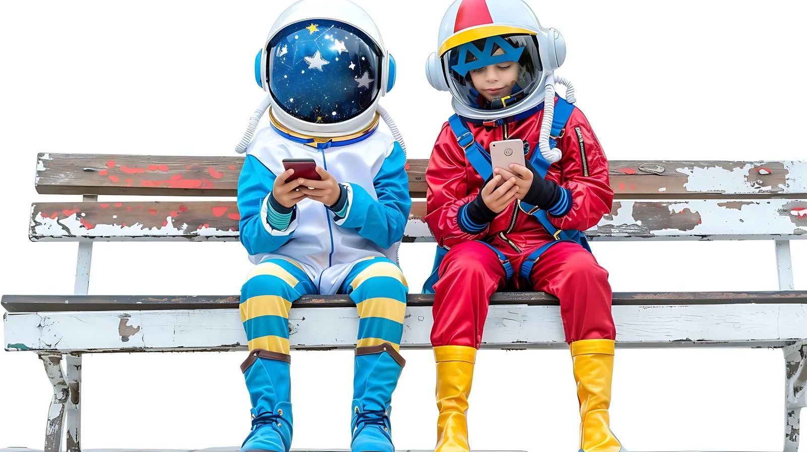 Kids in Costumes Exploration — free download from Dotvec