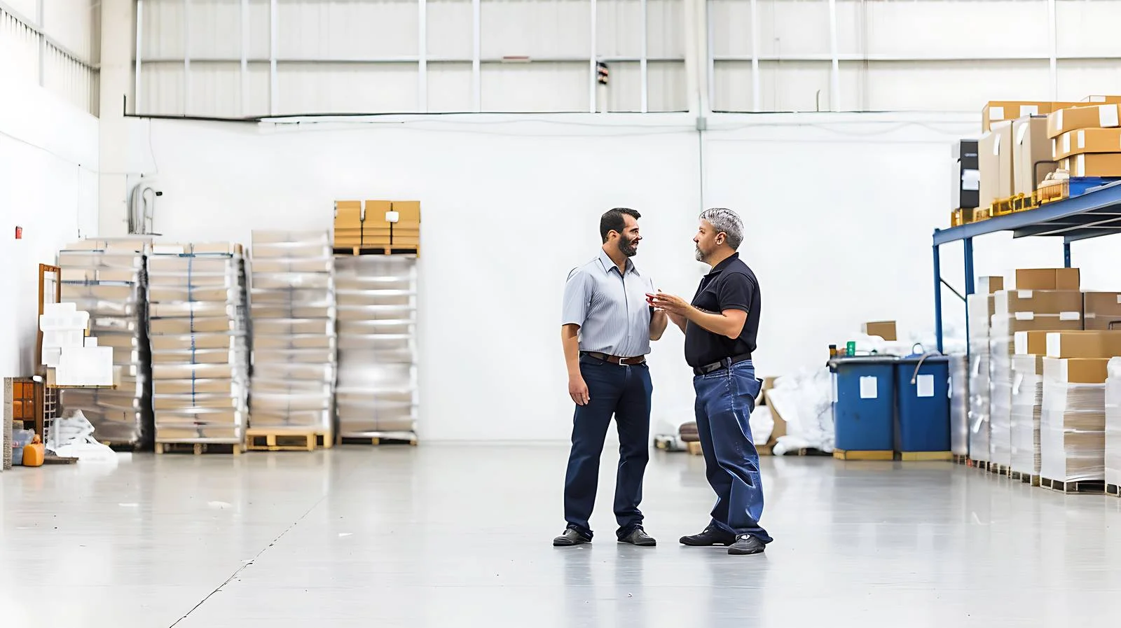 Factory Discussion on Isolated Shop Floor — free download from Dotvec