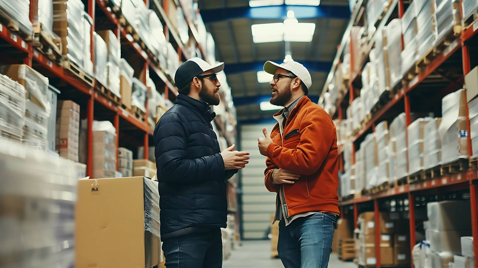 Discussion in Isolated Factory Warehouse — free download from Dotvec