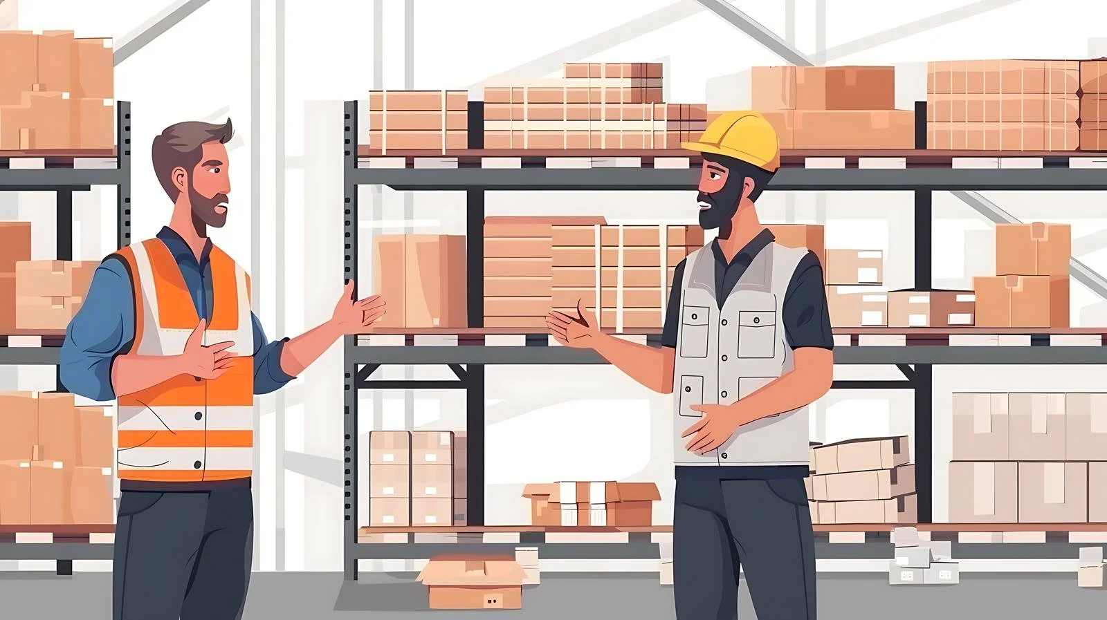 Discussion in Isolated Factory Warehouse — free download from Dotvec