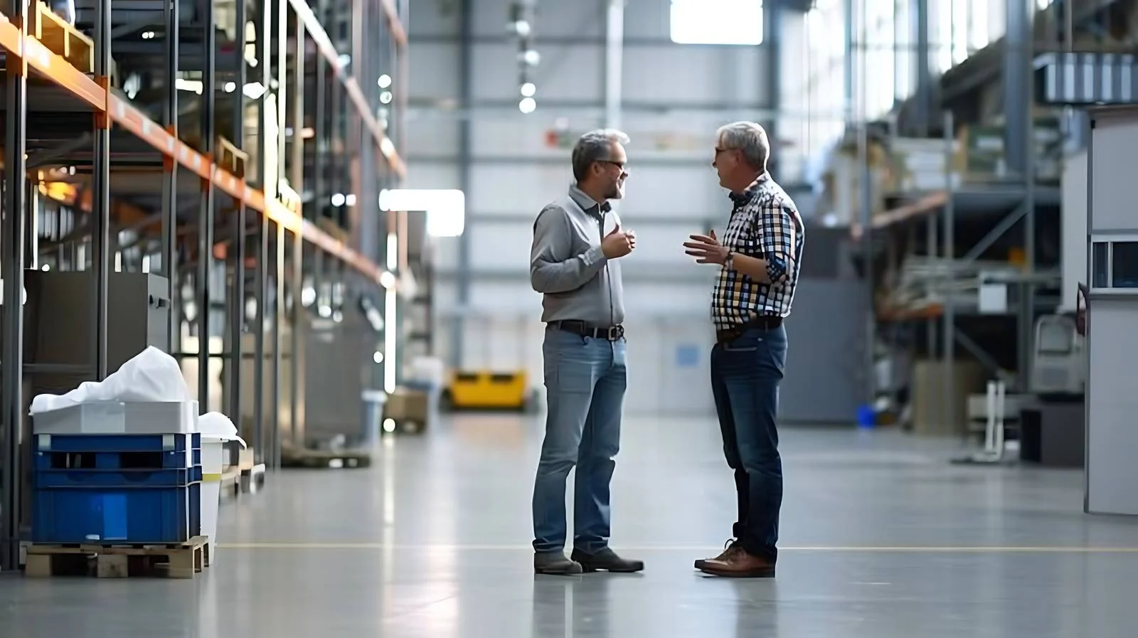 Discussion on Factory Shop Floor — free download from Dotvec