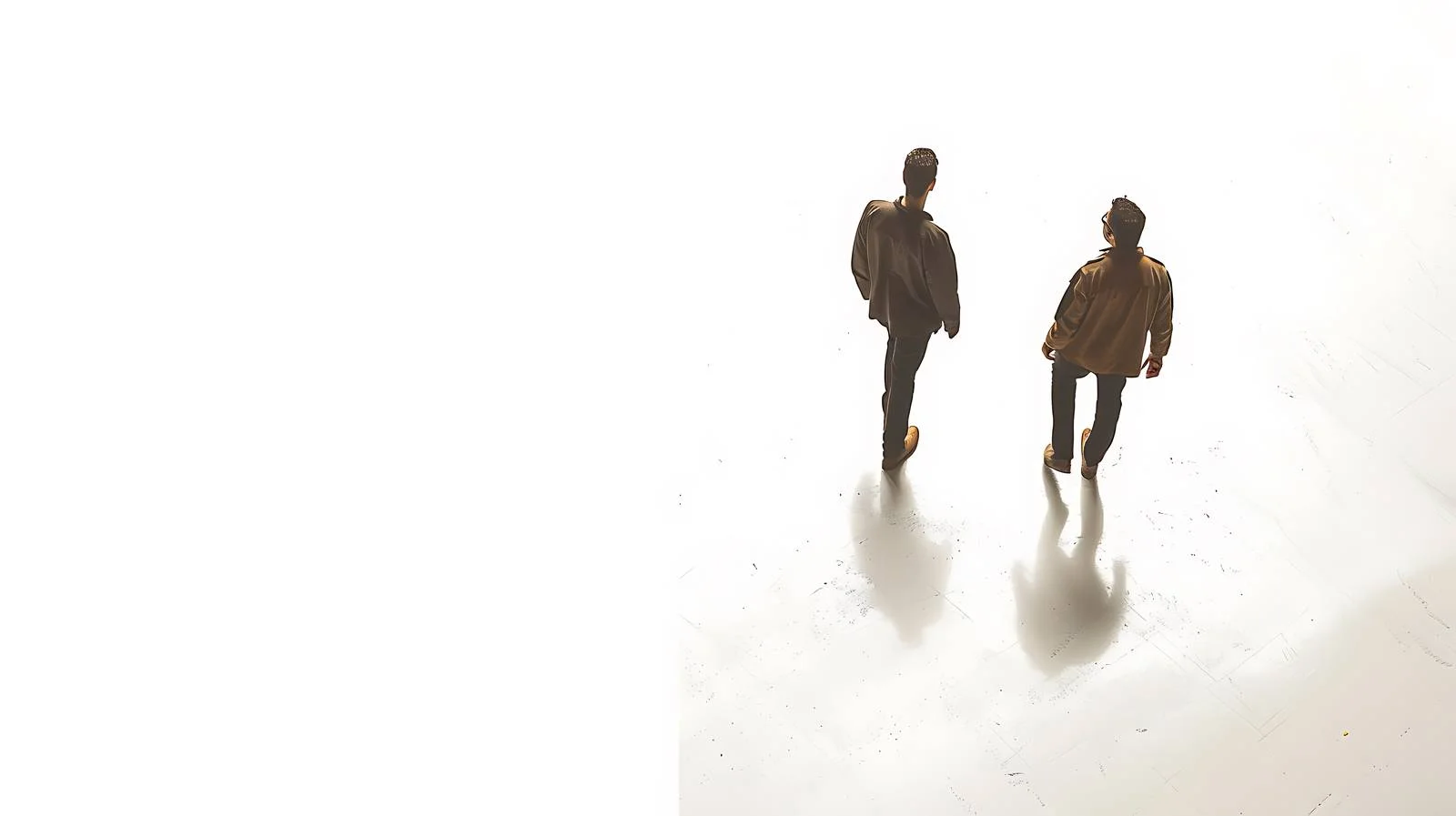 Factory Men Walking on Isolated Floor — free download from Dotvec