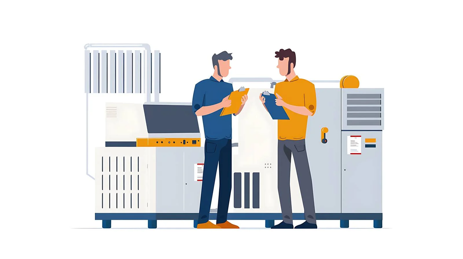 Factory Meeting Discussion Image — free download from Dotvec