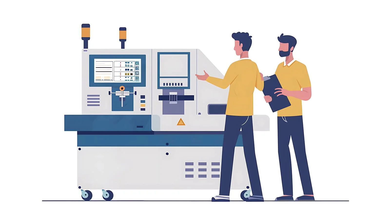 Inspecting Factory Machinery — free download from Dotvec