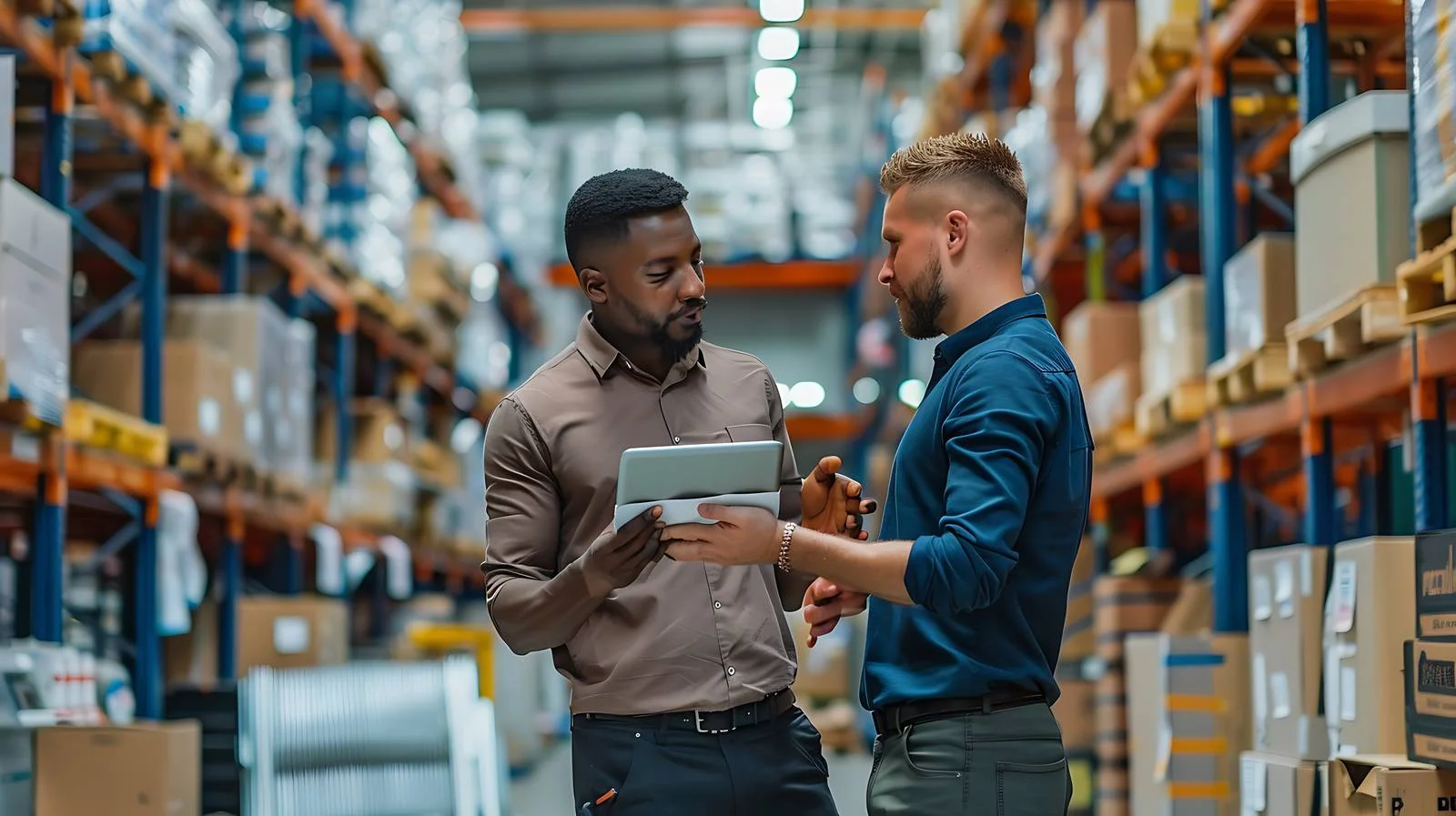 Factory Discussion on Shop Floor — free download from Dotvec