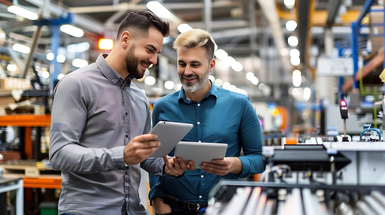 Discussion on Factory Shop Floor — free download from Dotvec