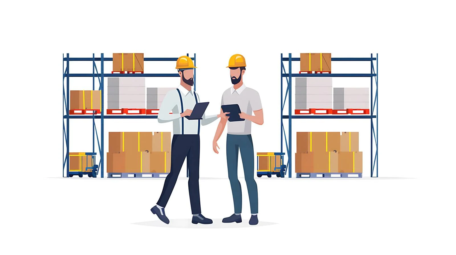 Inspecting Factory with Tablet: Professional Exploration — free download from Dotvec