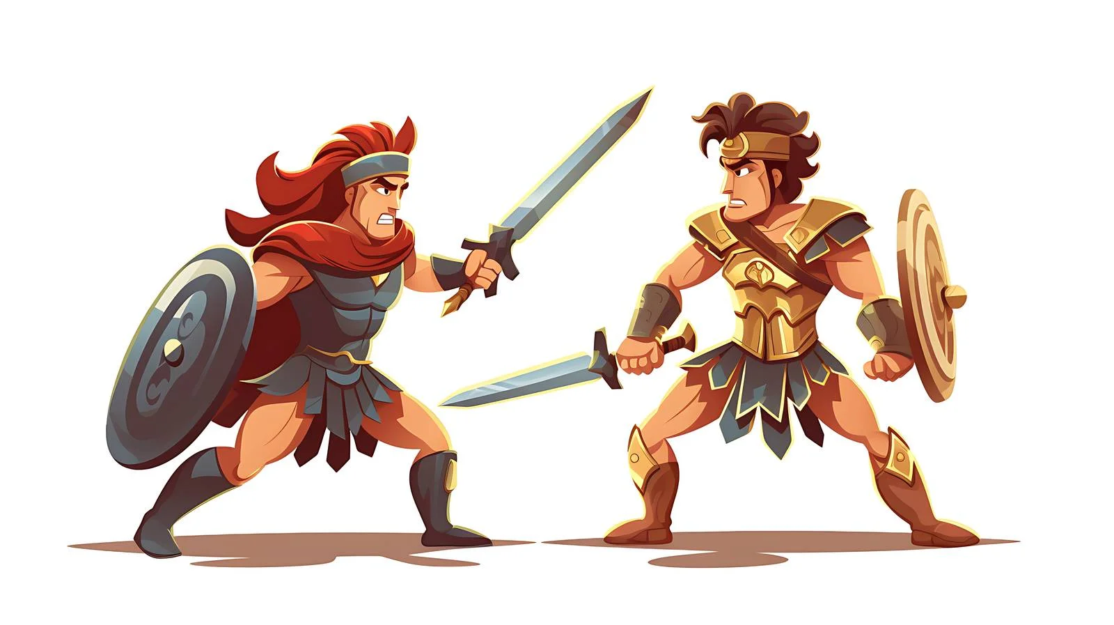 Epic Battle: Achilles vs Hector — free download from Dotvec