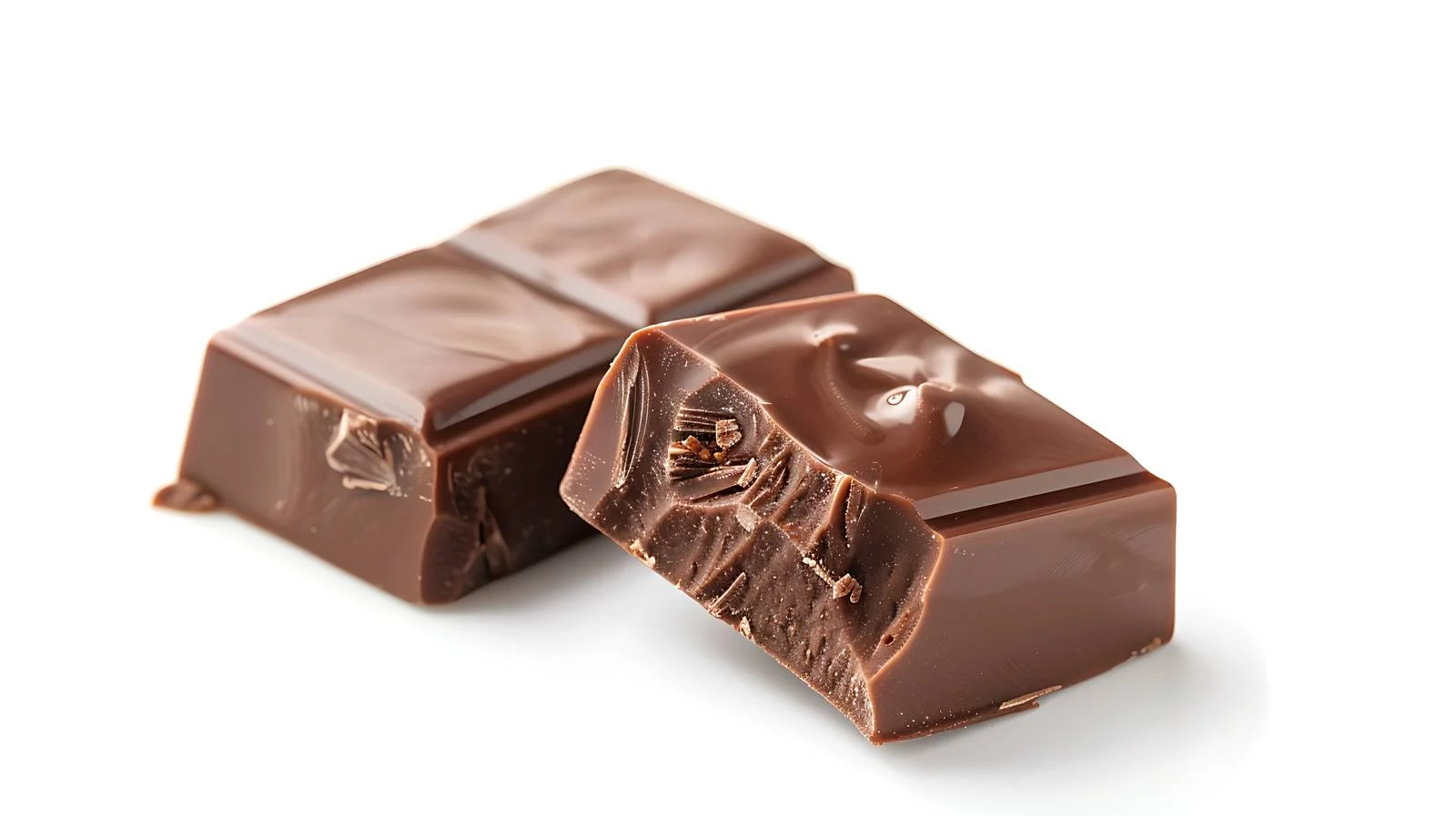 Pair of Chocolate on White Background — free download from Dotvec