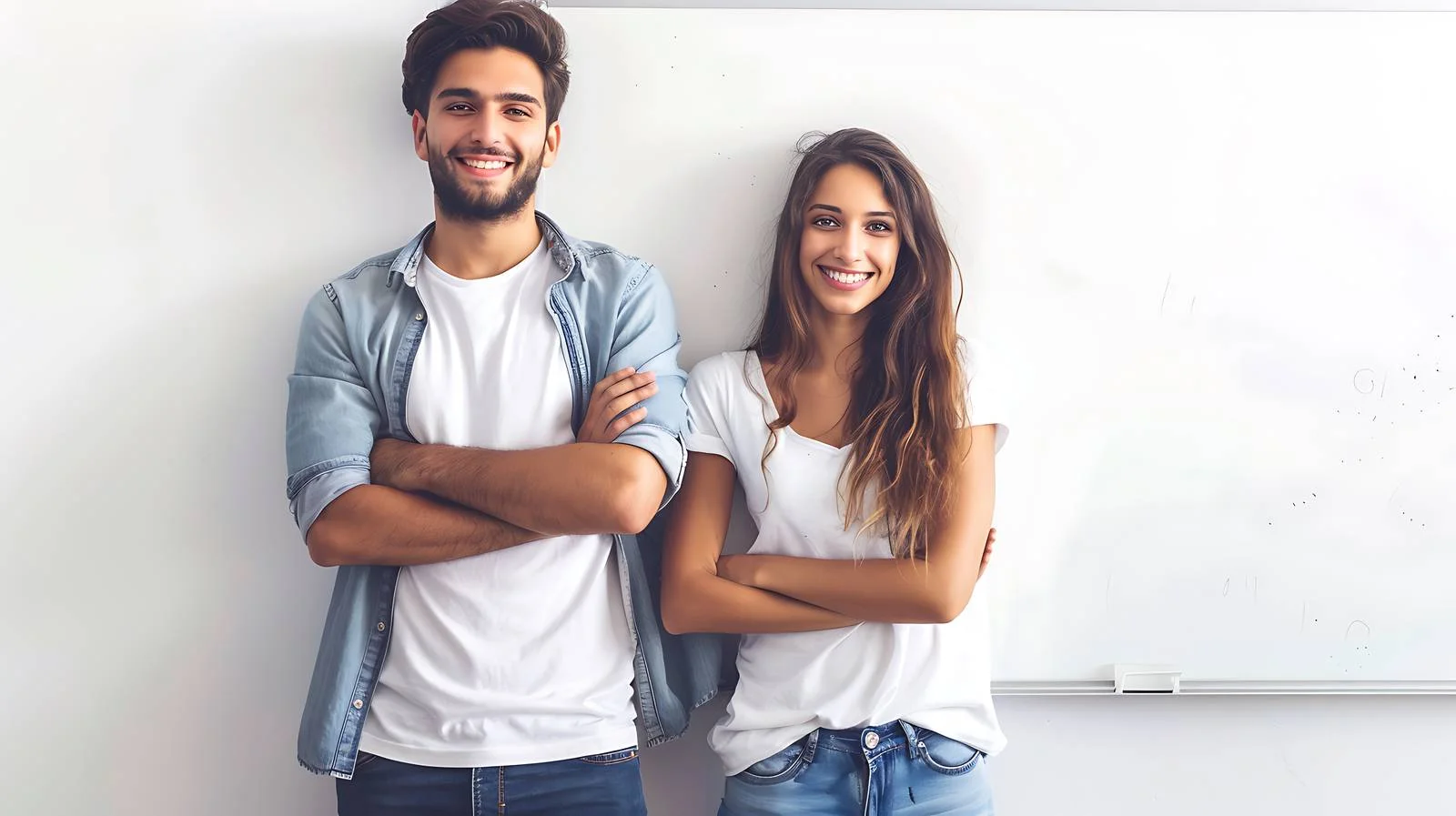 Team Collaboration at Whiteboard in Office — free download from Dotvec