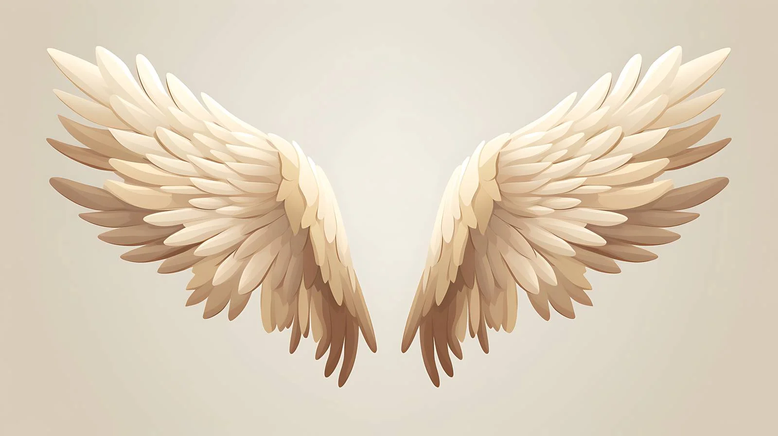 Feathered Angel Wings — free download from Dotvec