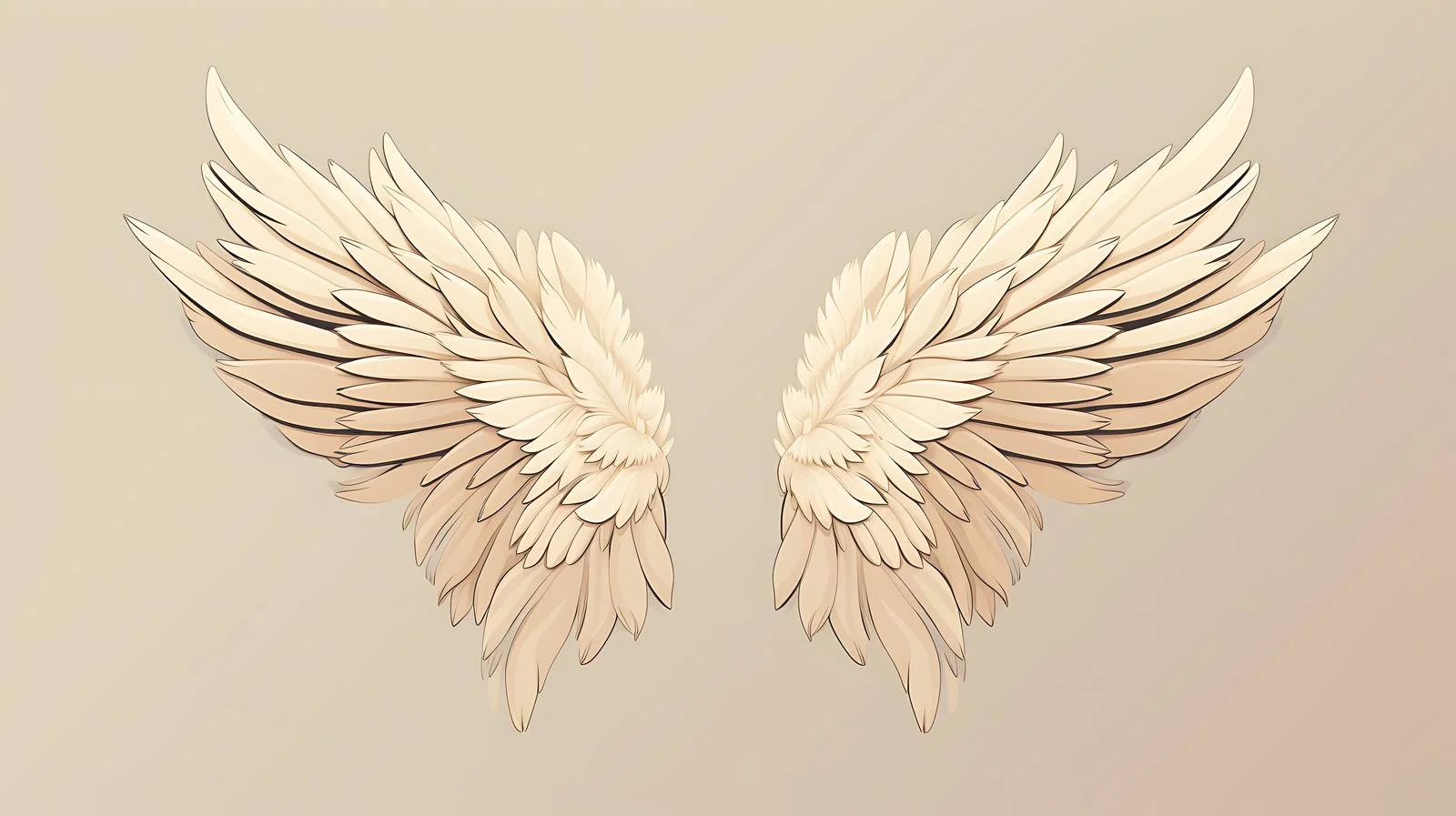 Feather Angel Wings Isolated Image — free download from Dotvec