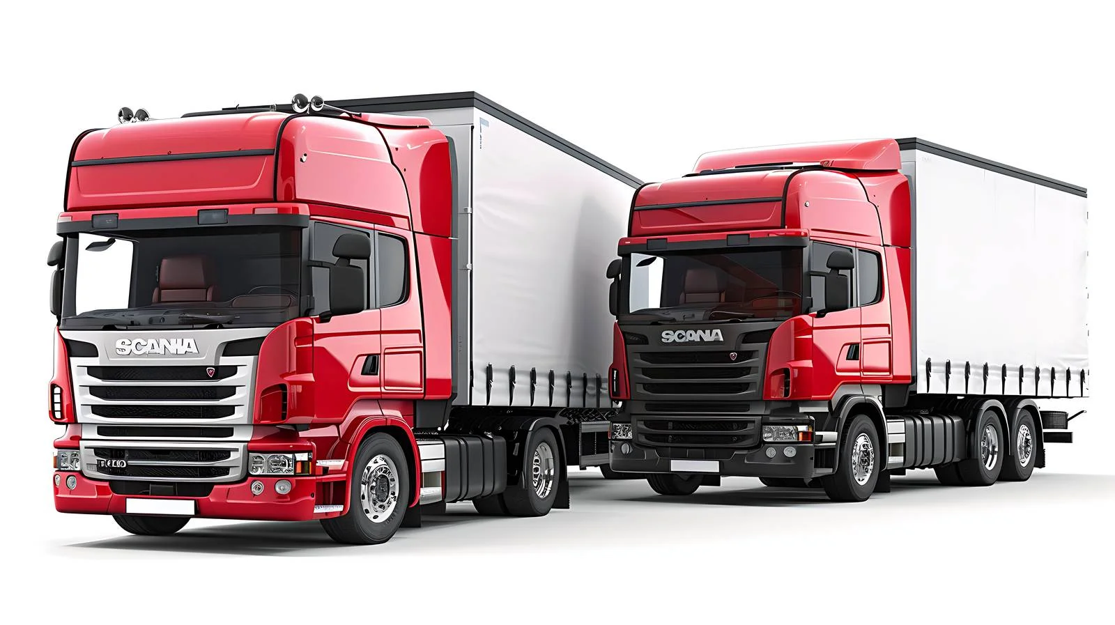 Trucks Parked Side by Side — free download from Dotvec