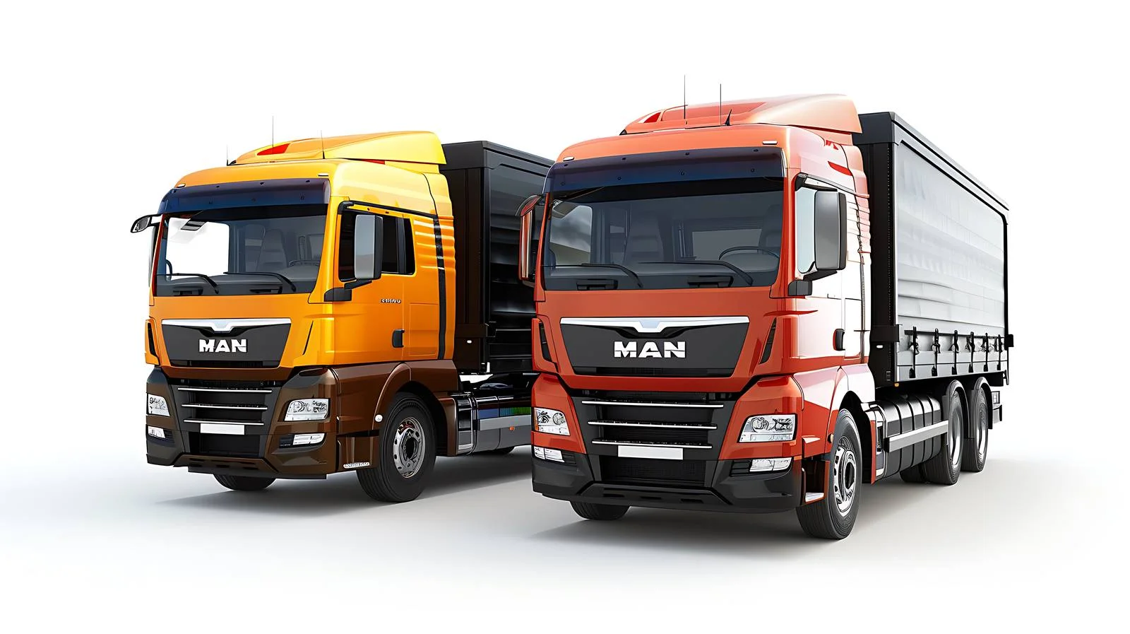 Trucks Parked Together in Parking Lot — free download from Dotvec