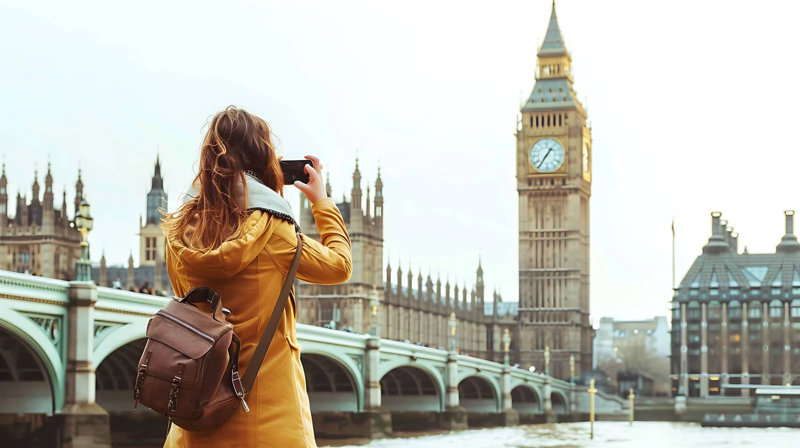 Urban Photography: Woman Capturing London Beauty — free download from Dotvec