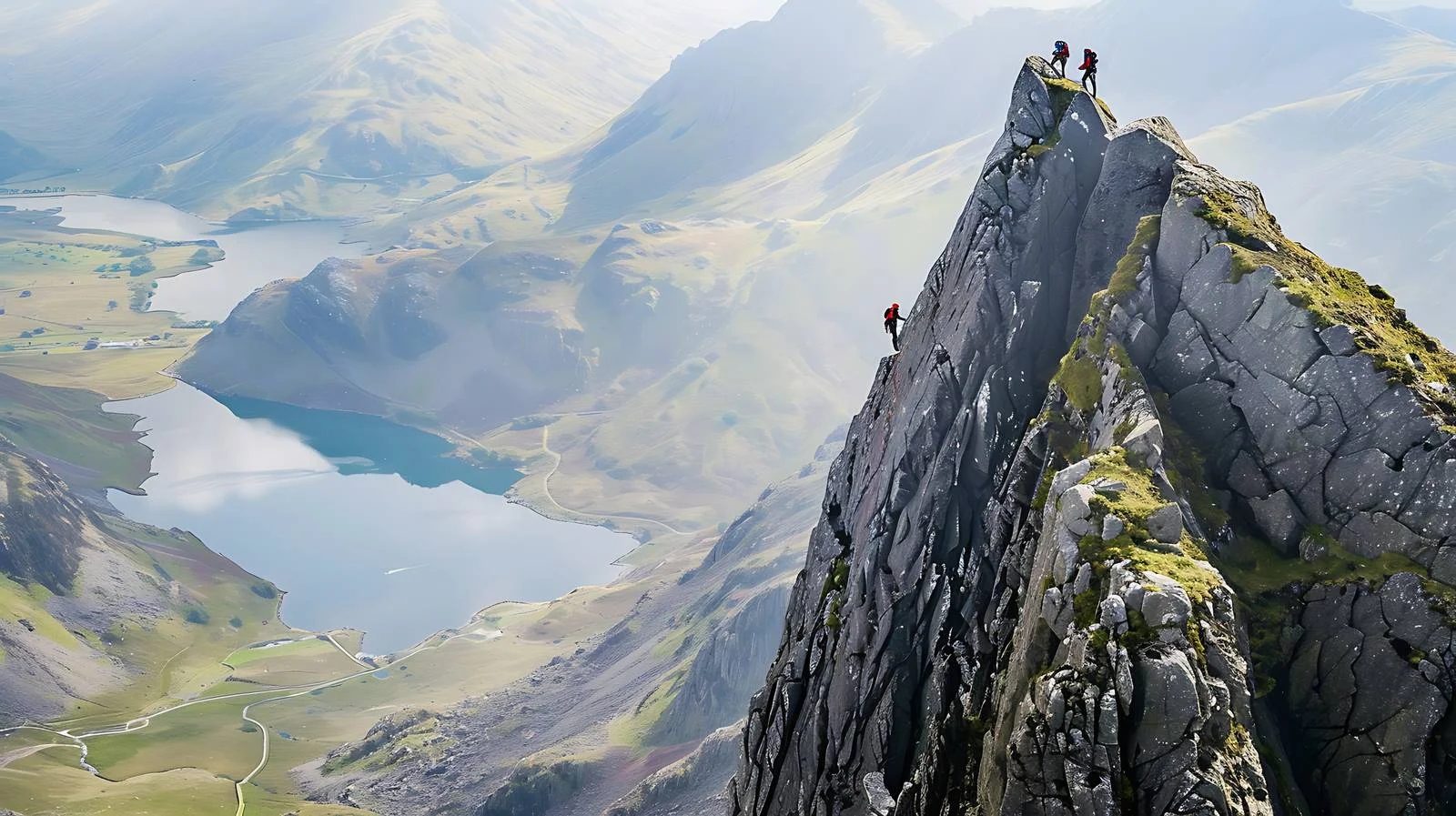Snowdonia's Y Garn Summit Climb — free download from Dotvec
