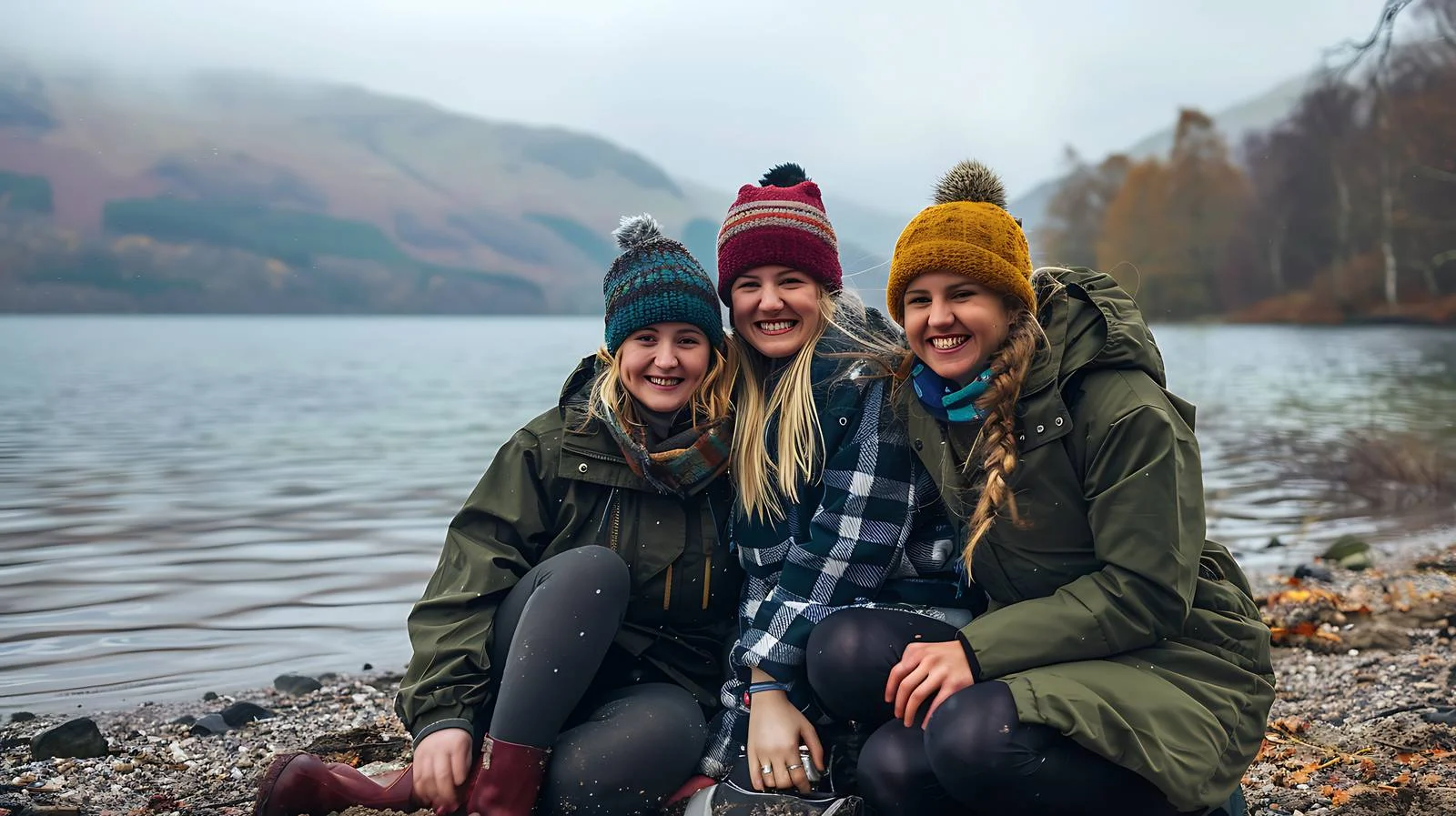 Joyful Scottish Women by Loch Lomond — free download from Dotvec