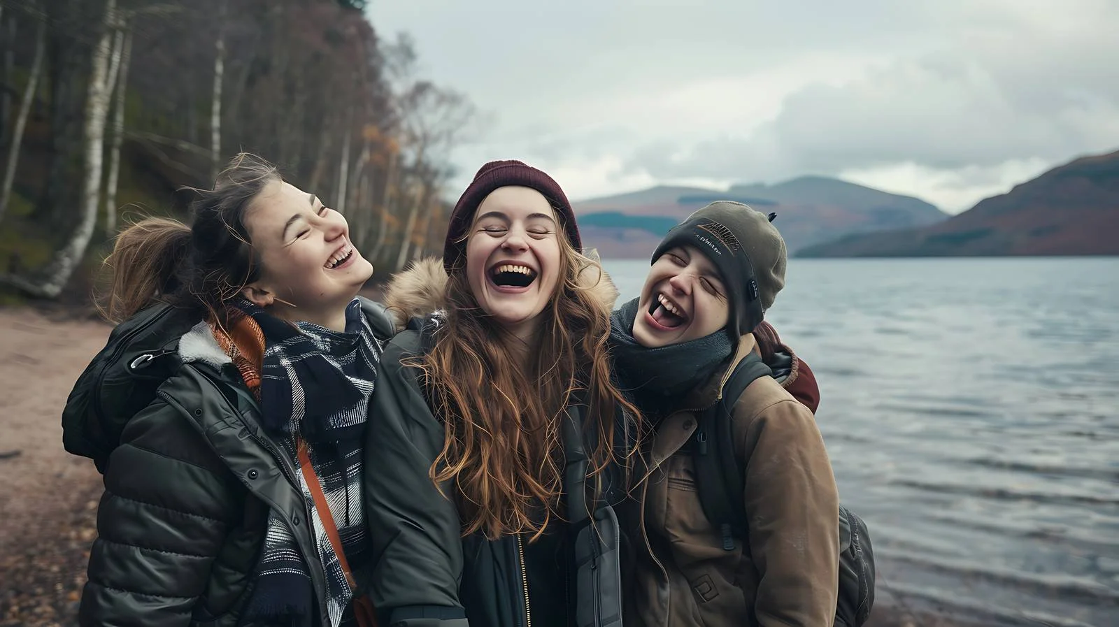 Joyful Friends at Loch Lomond — free download from Dotvec
