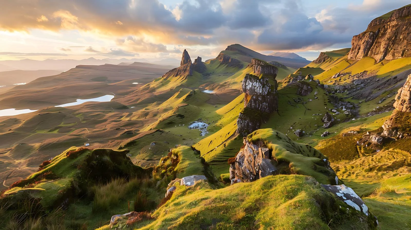 Scenic Trotternish Peninsula on Isle of Skye — free download from Dotvec