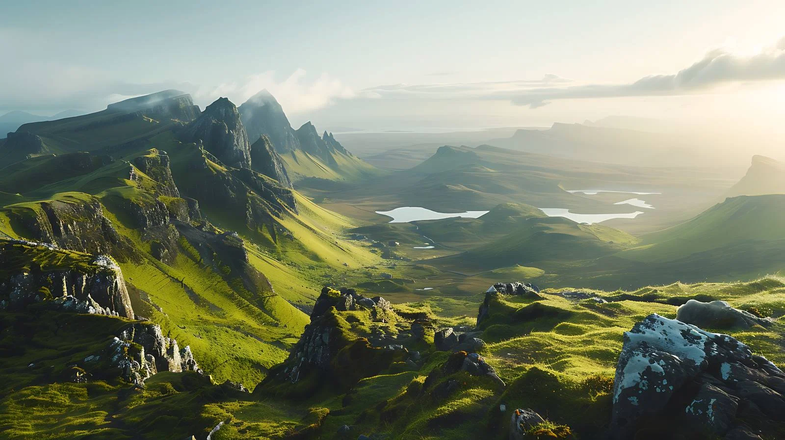 Majestic Trotternish Cliffs of Isle Skye — free download from Dotvec