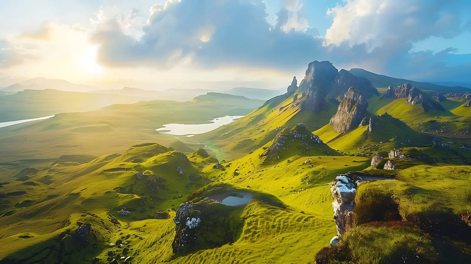 Majestic Trotternish of Isle Skye, Scotland — free download from Dotvec