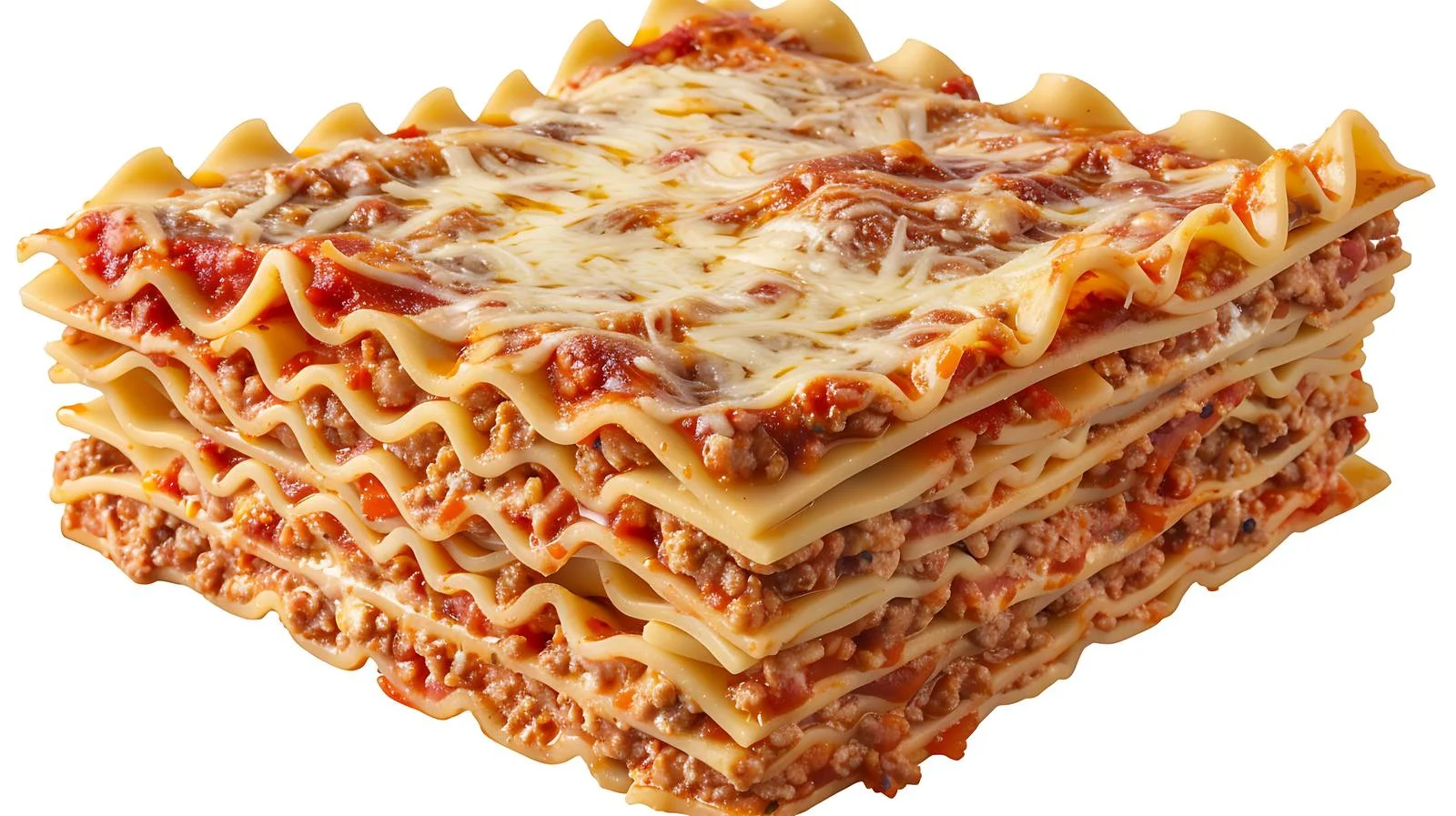 Raw Italian Lasagna Pasta on White Background — free download from Dotvec