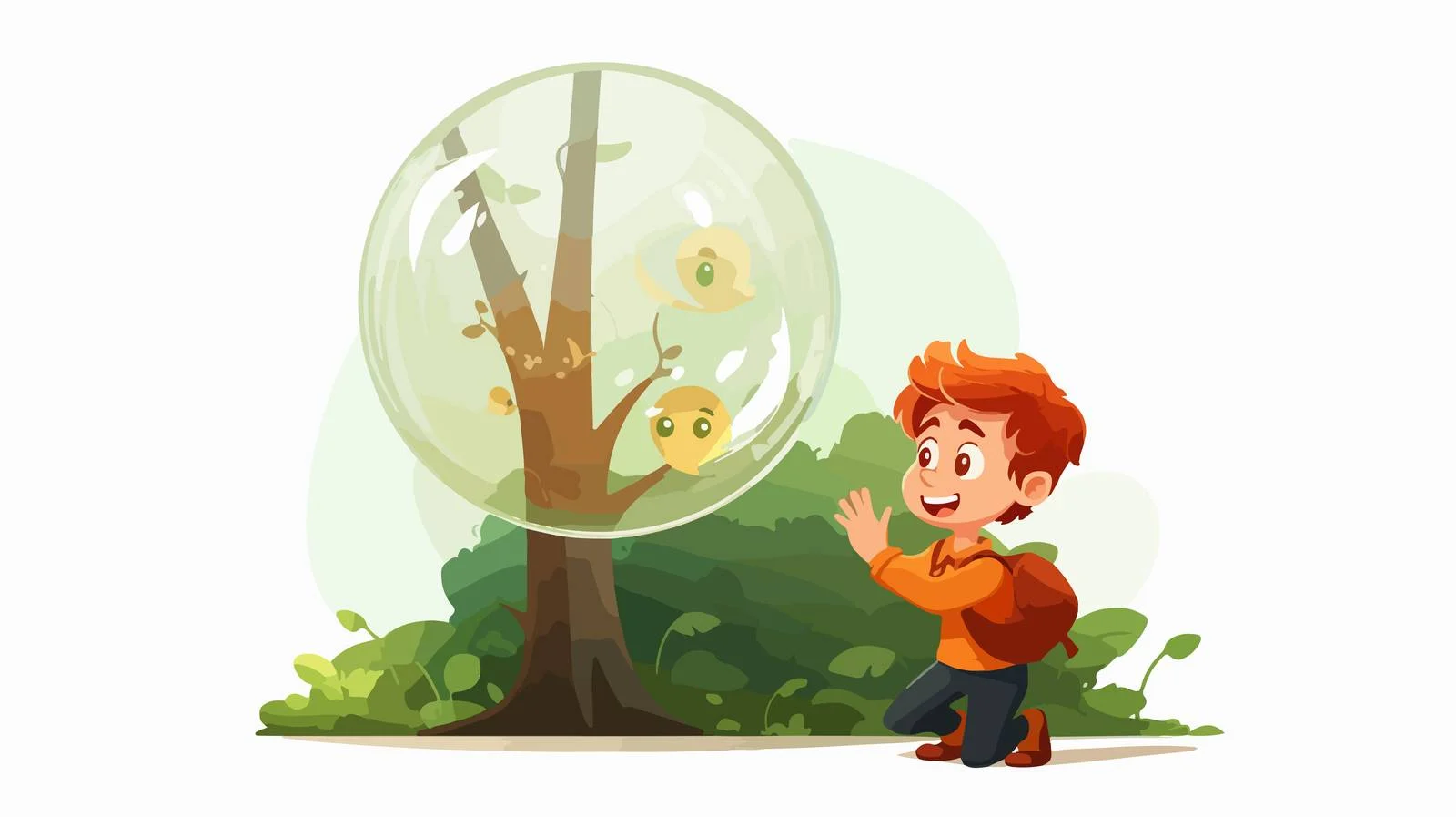 Whimsical Cartoon Character Illustration — free download from Dotvec