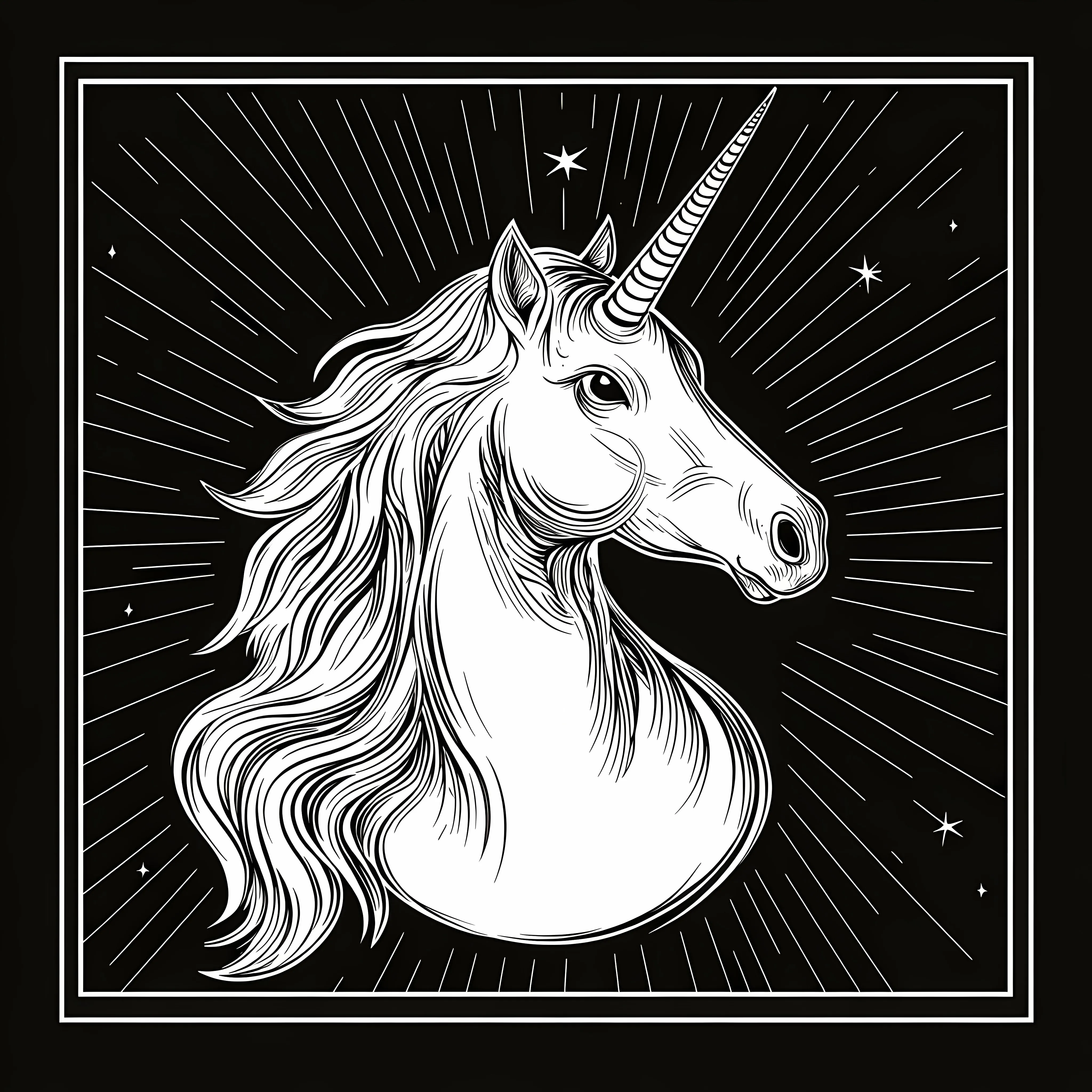 Whimsical Unicorn Cartoon Vector Illustration — free download from Dotvec