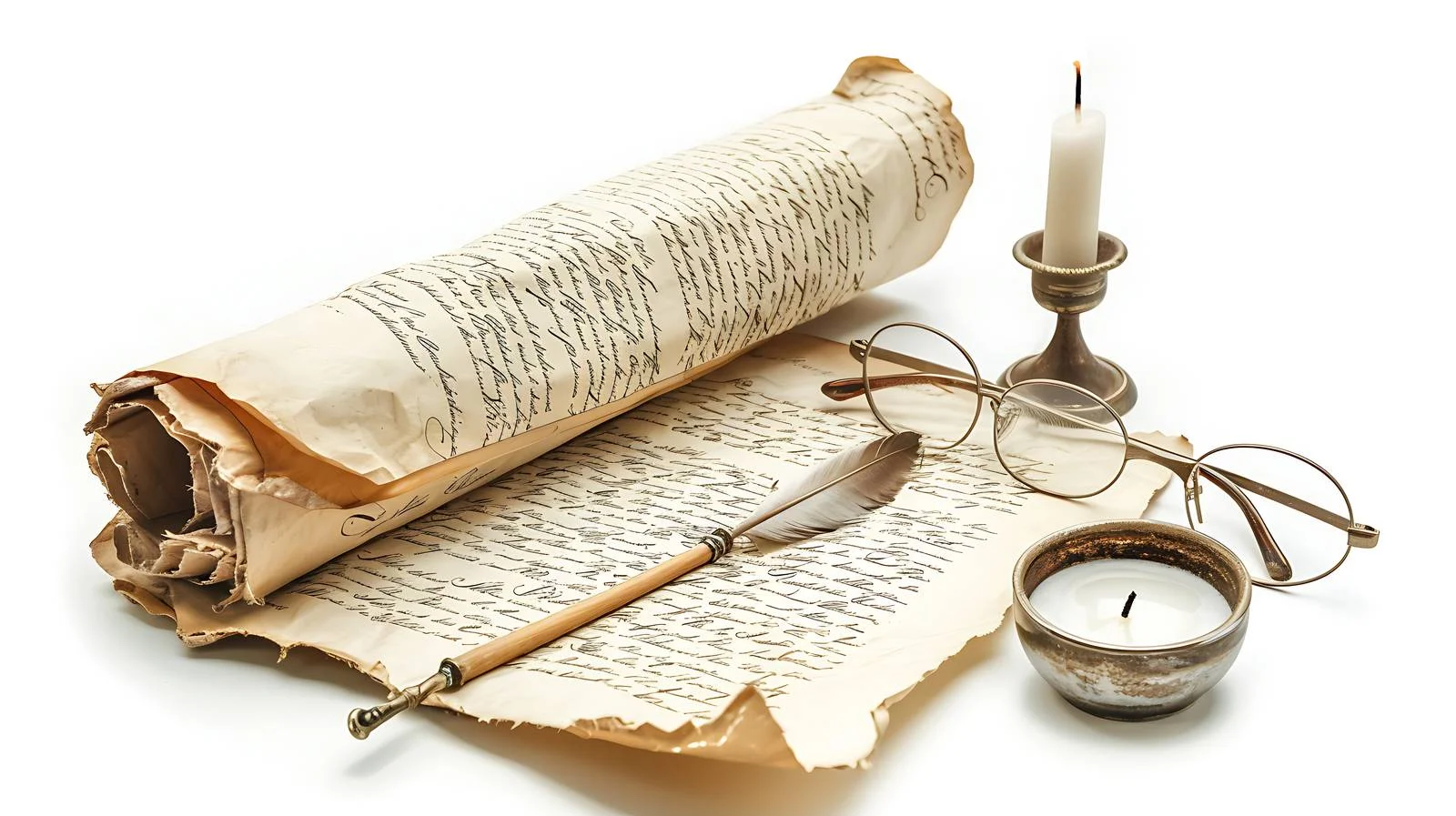 Historic United States Constitution with quill pen — free download from Dotvec